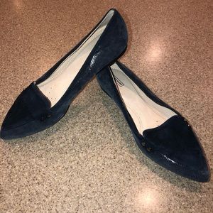 Alex Marie suede pointy toed flats